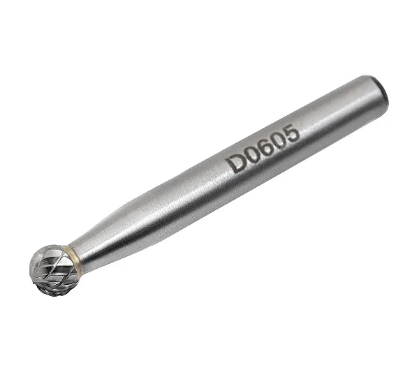 Борфреза D060506, сферическая, двойная насечка ВК8 SDW TOOLS