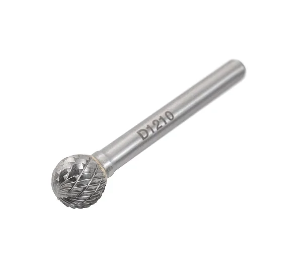 Борфреза D121006, сферическая, двойная насечка ВК8 SDW TOOLS