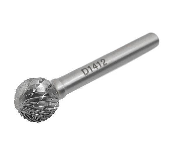 Борфреза D141206, сферическая, двойная насечка ВК8 SDW TOOLS