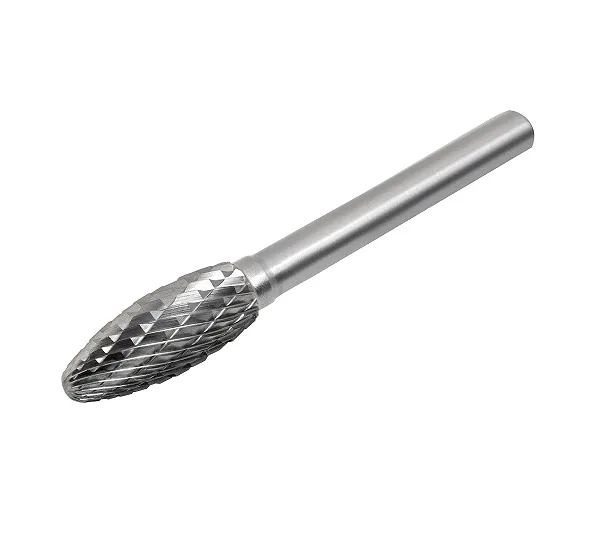 Борфреза H102508, хв-8мм, пламевидная, двойная насечка ВК8 SDW TOOLS