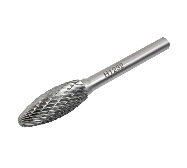 Борфреза H123208, хв-8мм, пламевидная, двойная насечка ВК8 SDW TOOLS