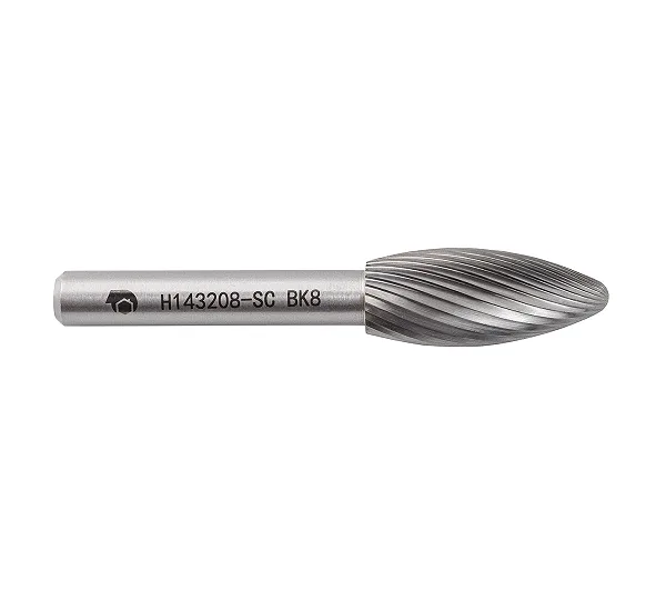Борфреза H143208-SC с одинарной насечкой ВК8 SDW TOOLS