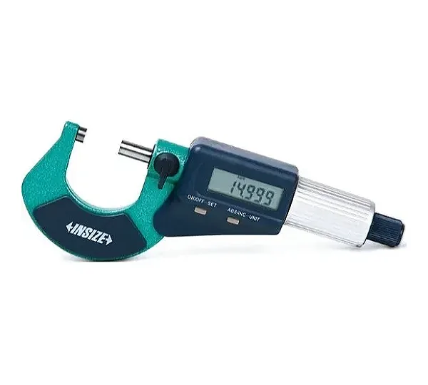Микрометр МКЦ-200 диапазон 175-200 мм / 7-8" цена деления 0.001 мм / 0.00005" фрикционный барабан INSIZE 3109-200A