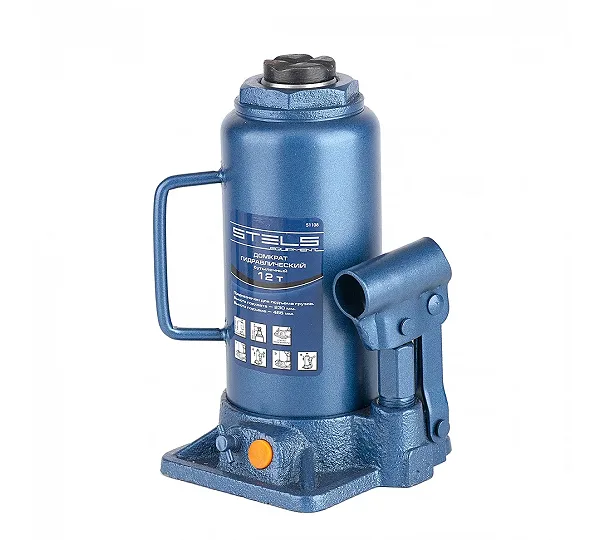 Домкрат бутылочный 12 т STELS 51108