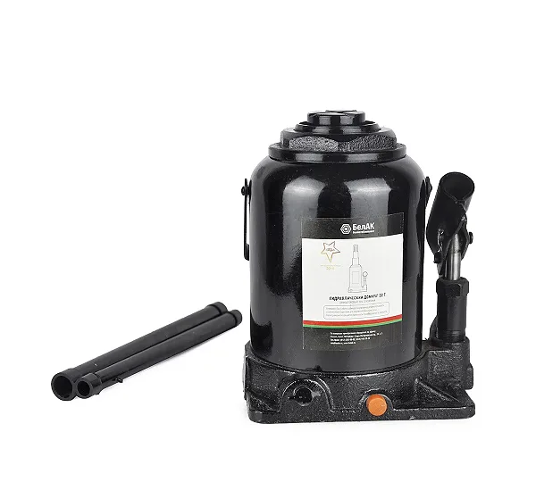 Домкрат бутылочный 32 т, двухштоковый БелАК БАК.20050