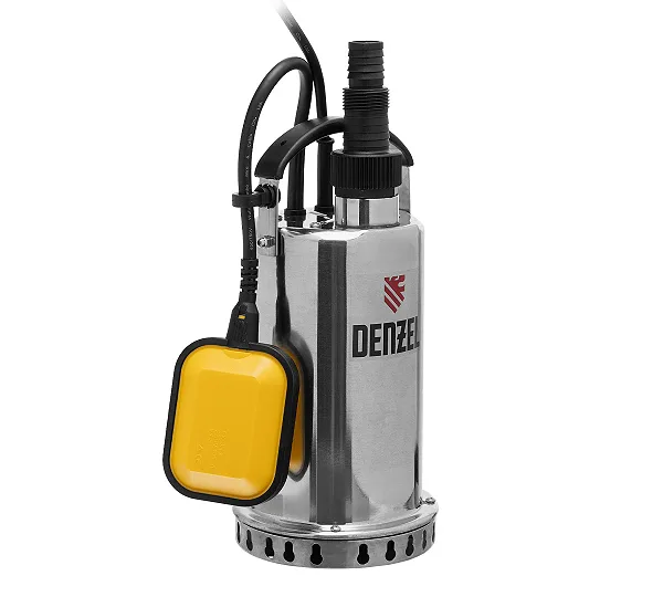 Дренажный насос DP-600X, 600 Вт, подъем 7,5 м, 8500 л/ч Denzel