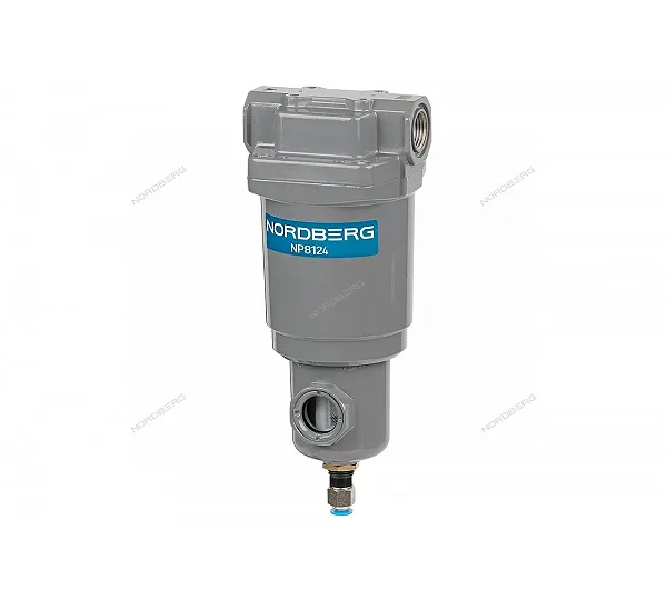 Фильтр влагоотделитель 1/2", с предварительной фильтрацией NORDBERG NP8124