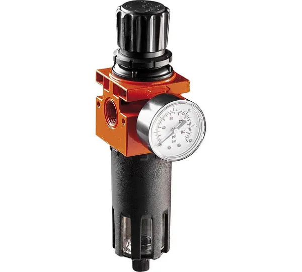 Фильтр влагоотделитель 3/8", с манометром VEPA F451/2
