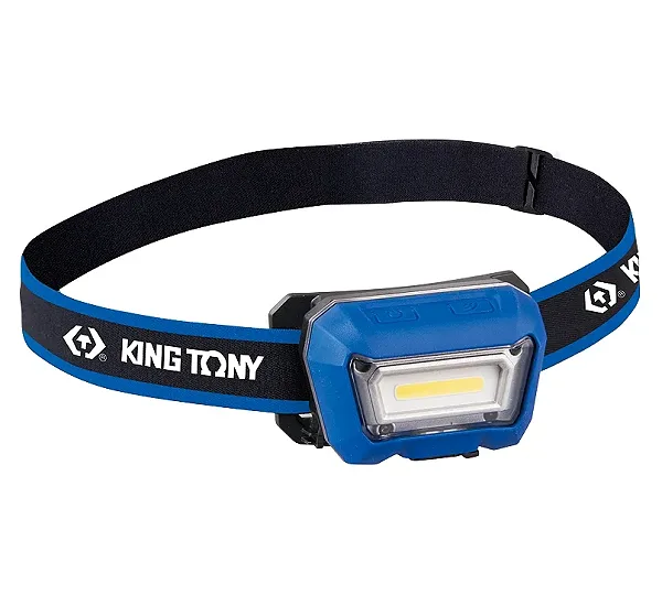 Фонарь светодиодный, налобный, 1 Led COB, 3,7 В KING TONY 9TA52A