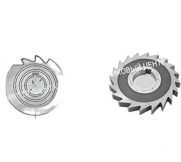 Фреза дисковая пазовая 100х10х32 Р18, Z =20