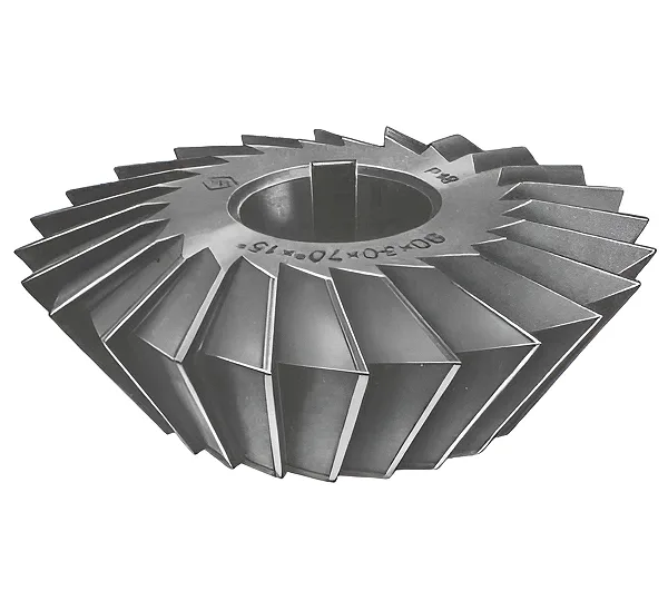 Фреза двухугловая несимметричная 60x16x22 мм, 85° (70°+15°) Р18 z=20