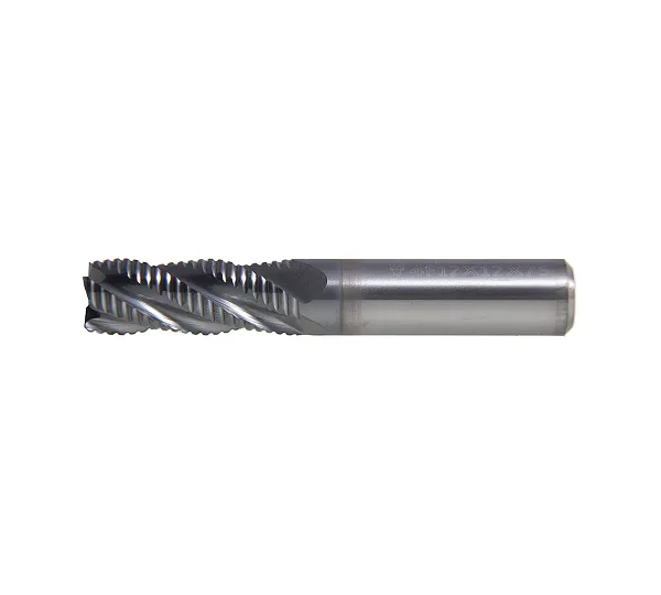 Фреза концевая 12*12*30*75 4F HRC45 AlTiN обдирочная ц/х, К40 цельная PANDA CNC