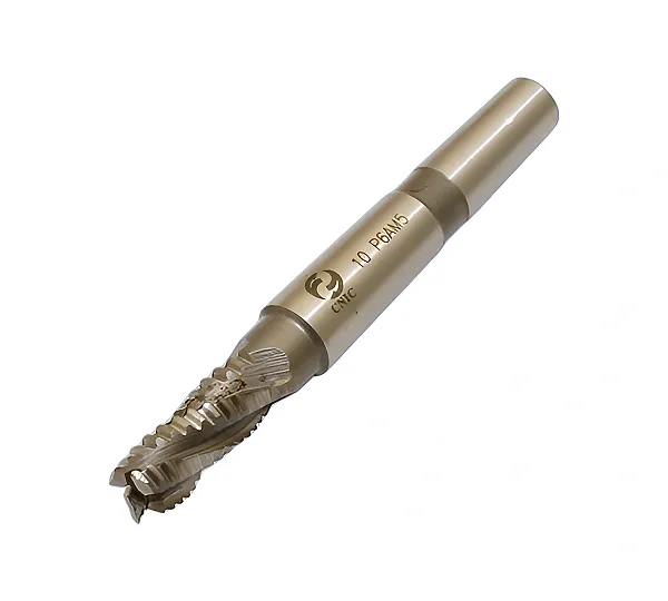 Фреза Концевая d10,0х22х92 к/х Р6АМ5 Z=4 КМ1 DIN845-B обдирочная со стружколомом CNIC