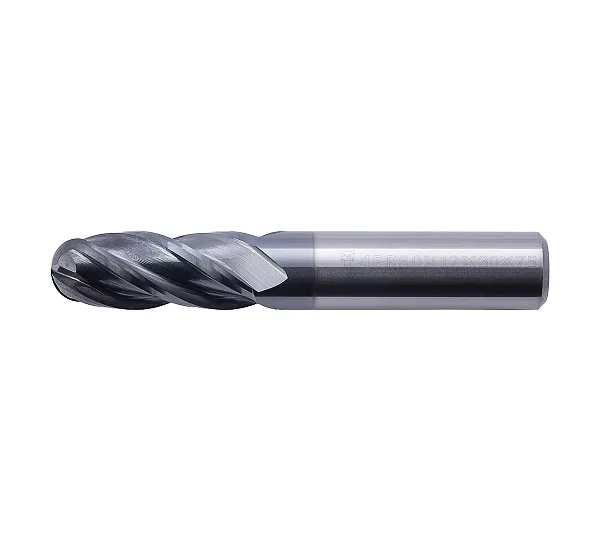 Фреза сферическая 12*12*30*75 4F HRC45 AlTiN ц/х, К40 цельная PANDA CNC