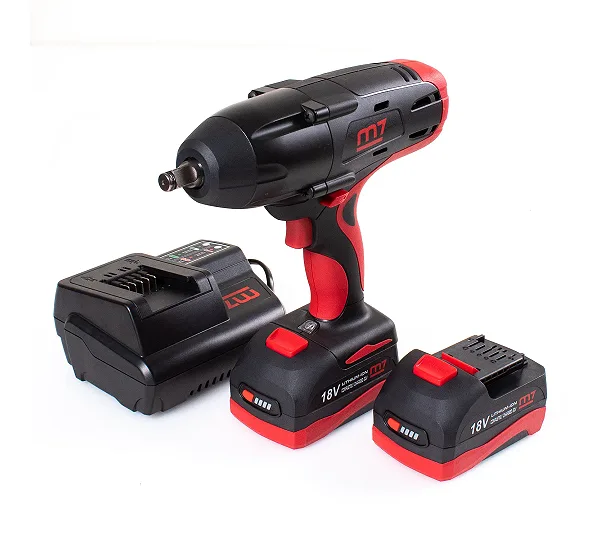 Гайковерт аккумуляторный ударный 1/2", 1220 Нм, 18 В, 4 предмета, кейс MIGHTY SEVEN DW-18502