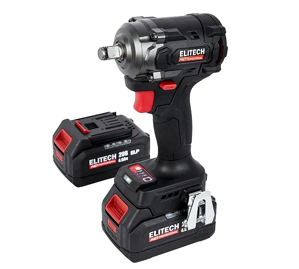 Гайковерт аккумуляторный ударный 1/2", 400Нм, 20 В, кейс ELITECH HD CW 2004SL (E2201.056.02)