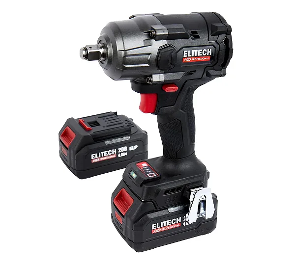 Гайковерт аккумуляторный ударный 1/2", 850Нм, 20 В, кейс ELITECH HD CW 2009SL (E2201.059.02)