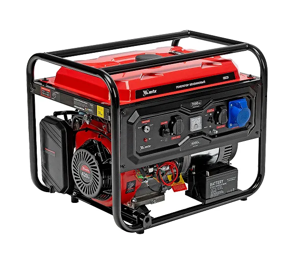 Генератор бензиновый RS-9000E, 7 кВт, 230В, электростартер MTX