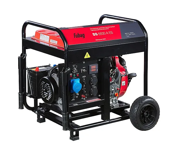 Генератор дизельный DS 6500 A ES, 6,0 кВт, с электростартером FUBAG 646233