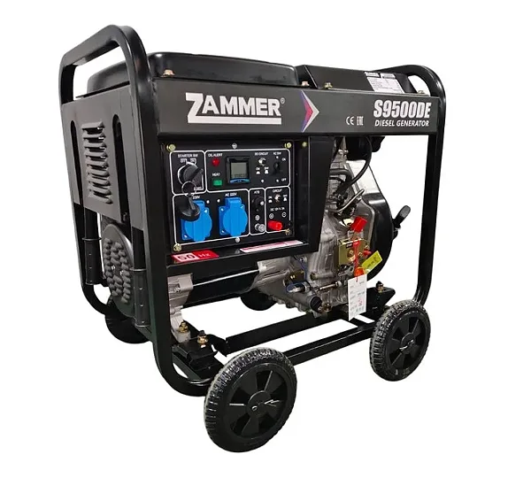 Дизельный генератор Zammer S9500DE 6,5 кВт