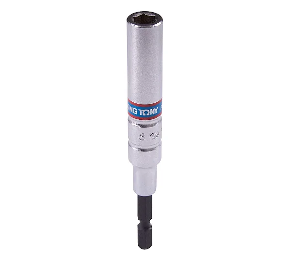 Головка для шуруповерта шестигранная 1/4", 8 мм, L = 110 мм KING TONY 76C1108M