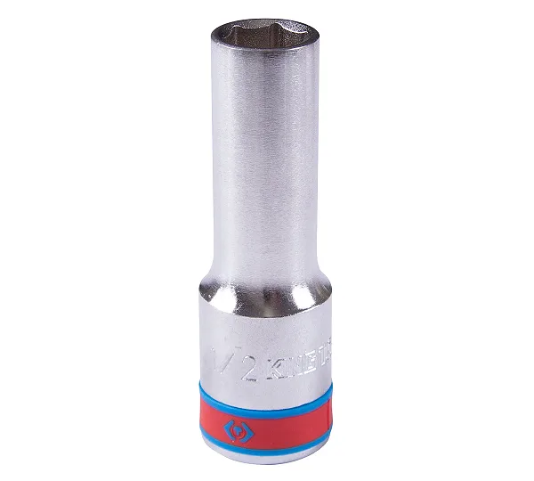 Головка торцевая глубокая шестигранная 1/2", 1/2", дюймовая KING TONY 423516S