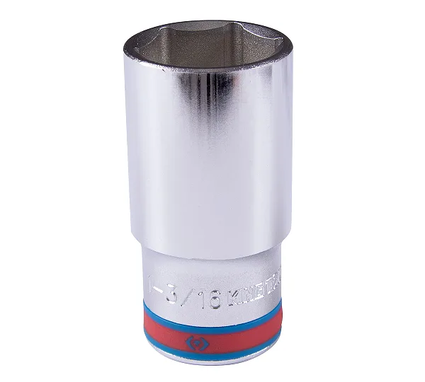 Головка торцевая глубокая шестигранная 1/2", 1-3/16", дюймовая KING TONY 423538S