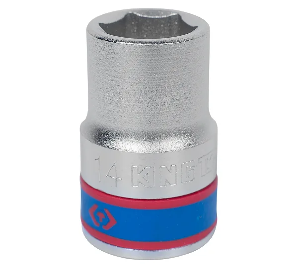 Головка торцевая стандартная шестигранная KING TONY DIN 3124