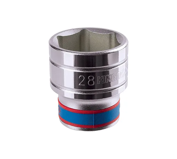 Головка торцевая стандартная шестигранная 28 мм 1/2'' KING TONY