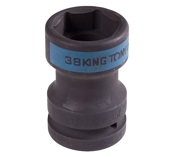 Головка торцевая ударная 1", Square 20 мм х Hex 38 мм, футорочная KING TONY 85452038M