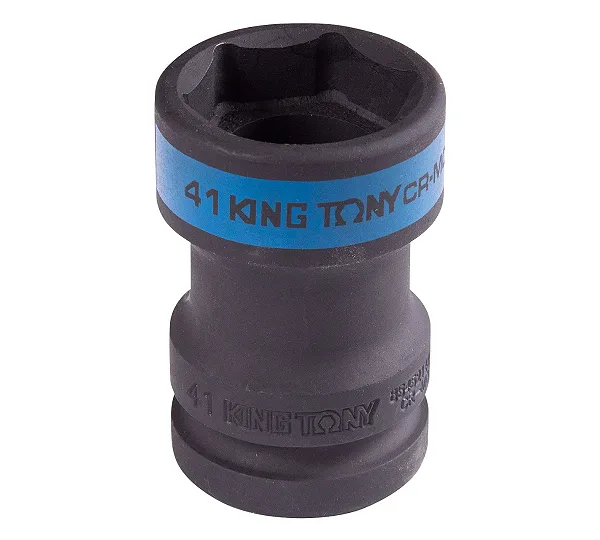 Головка торцевая ударная 1", Square 21 мм х Hex 41 мм, футорочная KING TONY 85452141M