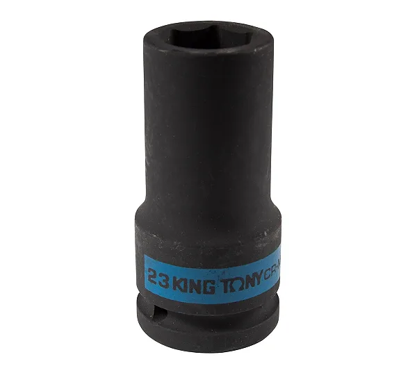 Головка торцевая ударная глубокая шестигранная 3/4", 23 мм KING TONY 643523M