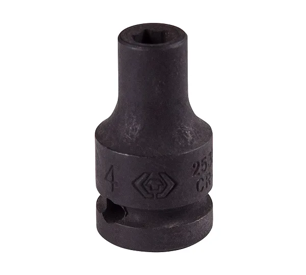 Головка торцевая ударная шестигранная 1/4", 4 мм KING TONY 253504M