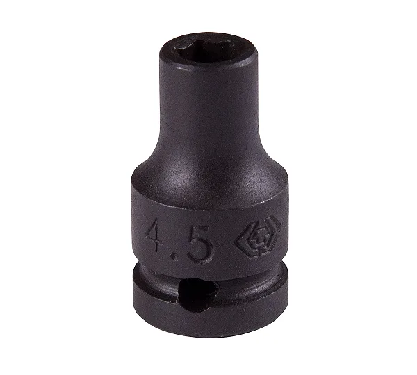 Головка торцевая ударная шестигранная 1/4", 4,5 мм KING TONY 253545M
