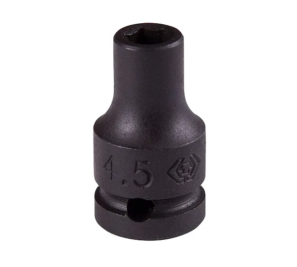 Головка торцевая ударная шестигранная 1/4", 4,5 мм KING TONY 253545M