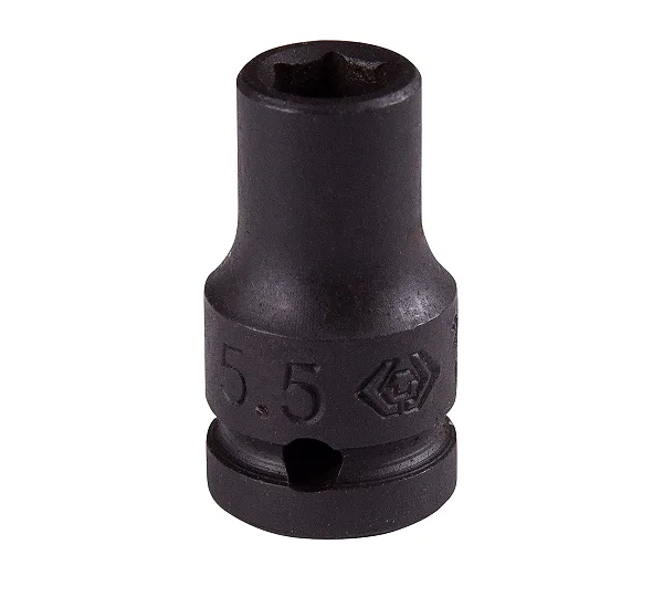 Головка торцевая ударная шестигранная 1/4", 5,5 мм KING TONY 253555M