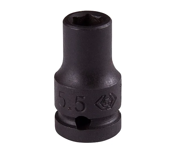 Головка торцевая ударная шестигранная 1/4", 5,5 мм KING TONY 253555M