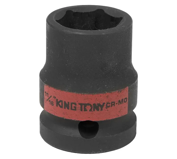 Головка торцевая ударная шестигранная KING TONY