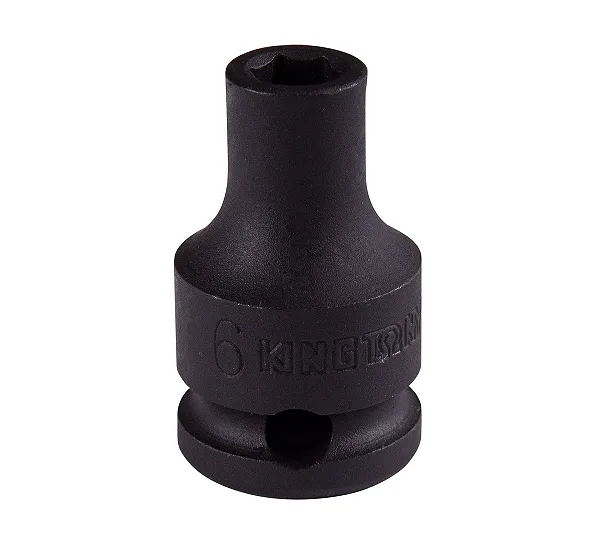 Головка торцевая ударная шестигранная 3/8", 6 мм KING TONY 353506M