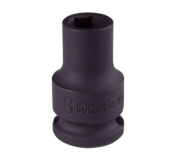 Головка торцевая ударная шестигранная 3/8", 8 мм KING TONY 353508M