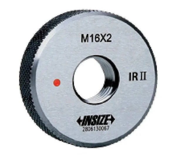 Калибр-кольцо резьбовое JIS М27х3 IRII НЕ INSIZE