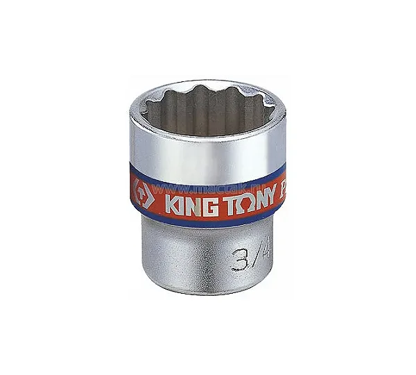 KING TONY Головка торцевая стандартная двенадцатигранная 3/8", 7/8", дюймовая  333028S