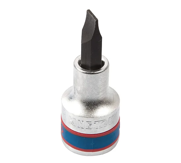 KING TONY Насадка (бита) торцевая 1/2", Slotted, 0,8х1,2 мм, L = 60 мм  402208