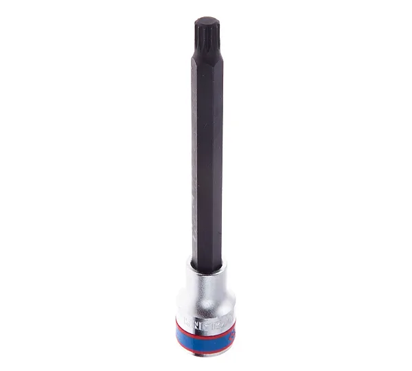 KING TONY Насадка (бита) торцевая 1/2", SPLINE, M09, L = 140 мм  406609