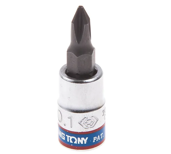 KING TONY Насадка (бита) торцевая 1/4", Phillips, PH3, L = 37 мм 203103