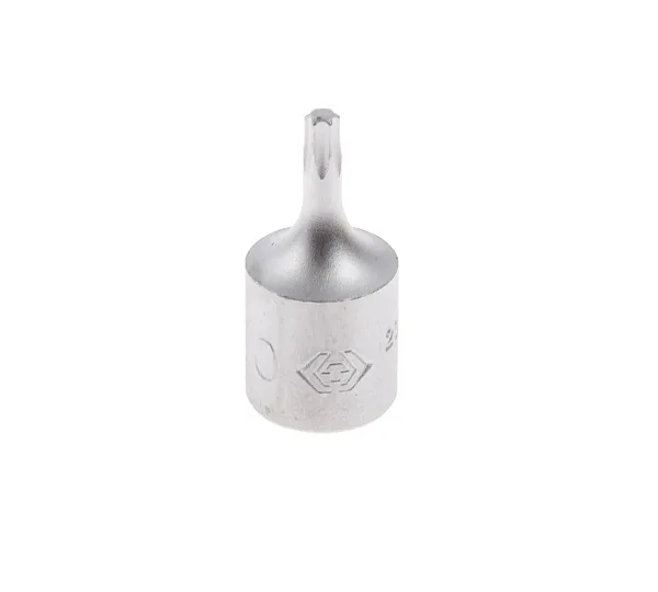 KING TONY Насадка (бита) торцевая 1/4", TORX, T10, L = 25 мм  201310X