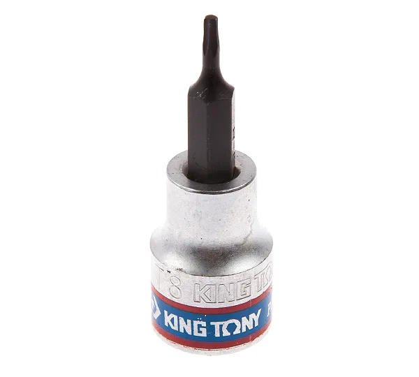 KING TONY Насадка (бита) торцевая 3/8", TORX, T8, L = 50 мм  302308