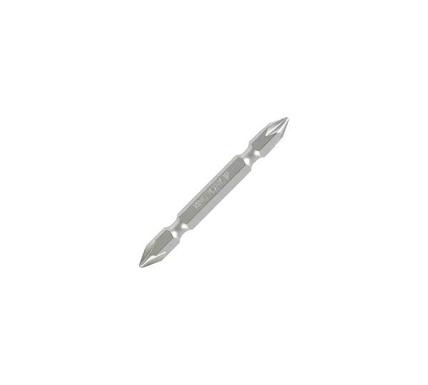 KING TONY Вставка (бита) торцевая 1/4", Phillips, PH1, L = 45 мм, двухсторонняя, для шуруповерта  134501P
