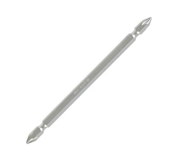 KING TONY Вставка (бита) торцевая 1/4", Phillips, PH3, L = 150 мм, двухсторонняя, для шуруповерта  131503P