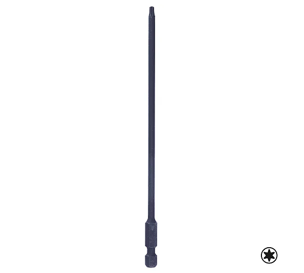 KING TONY Вставка (бита) торцевая 1/4", TORX, Т15, L = 150 мм, для шуруповерта  711515T